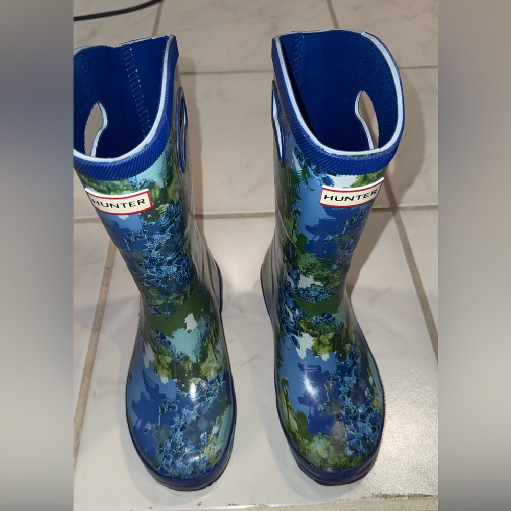 Target Blue and Green Rain & Snow Boots